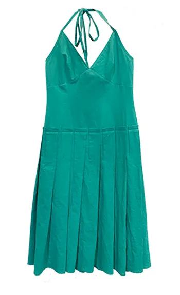 Lelia Dress Emerald sold by Ciao Lucia product image thumbnail 3