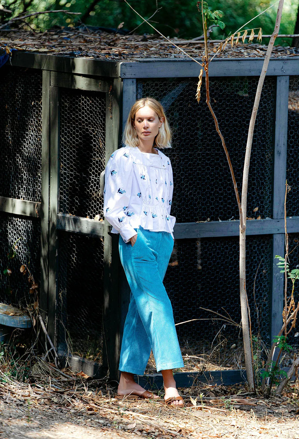 Allegra Top Cornflower sold by Ciao Lucia product image thumbnail 3