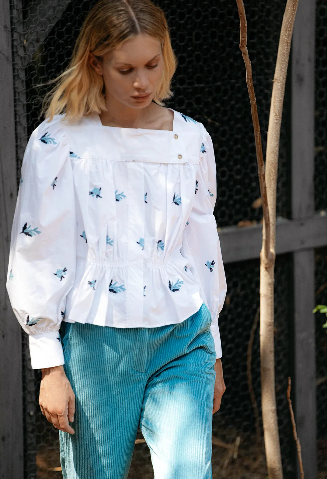 Allegra Top Cornflower sold by Ciao Lucia product image thumbnail 2