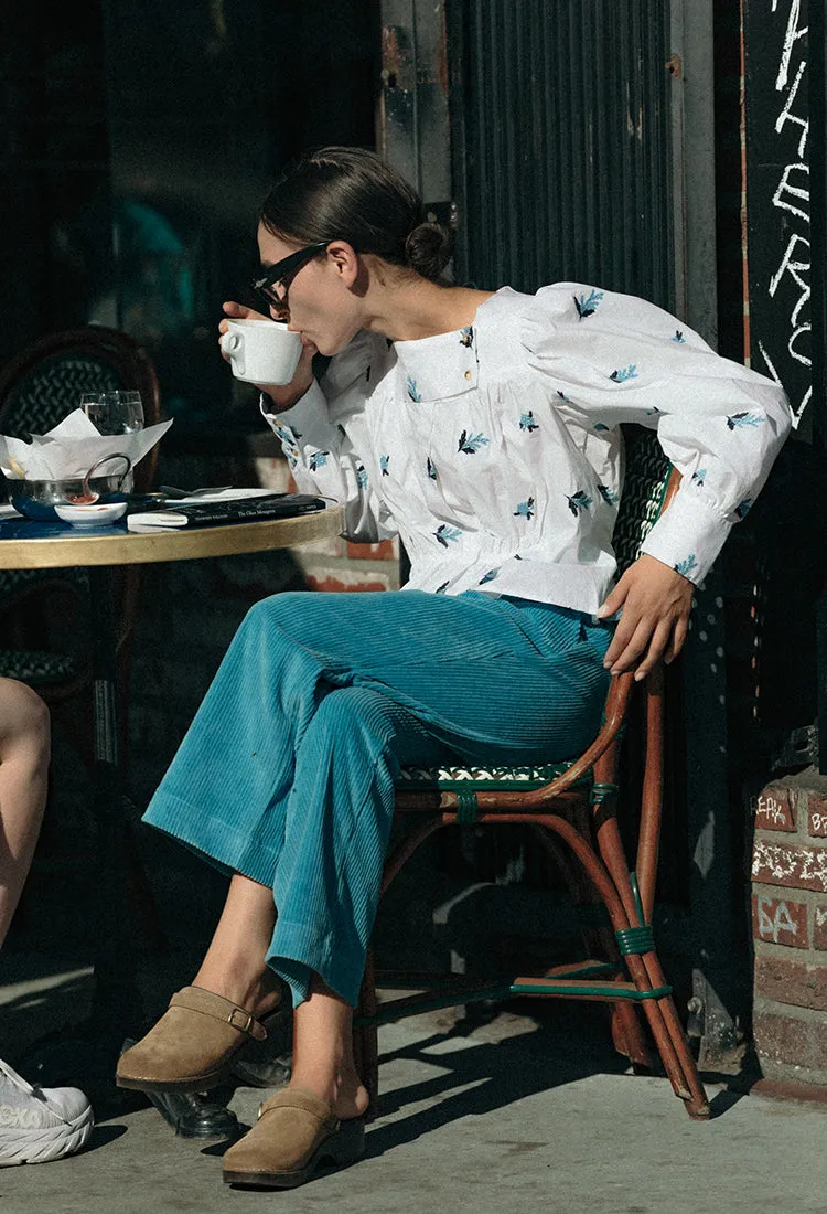 Allegra Top Cornflower sold by Ciao Lucia