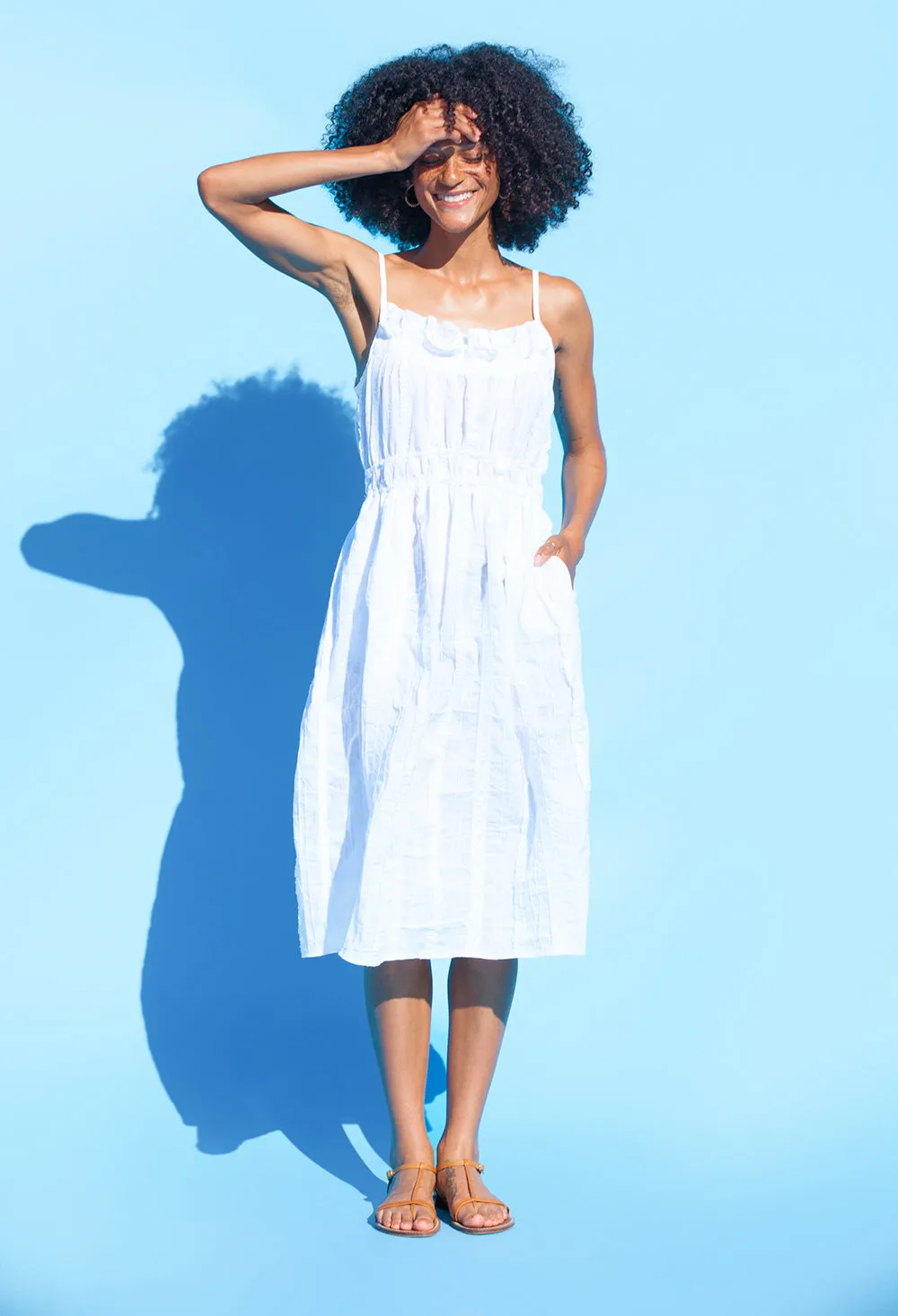 Giada Dress White Lace Cotton sold by Ciao Lucia product image thumbnail 3