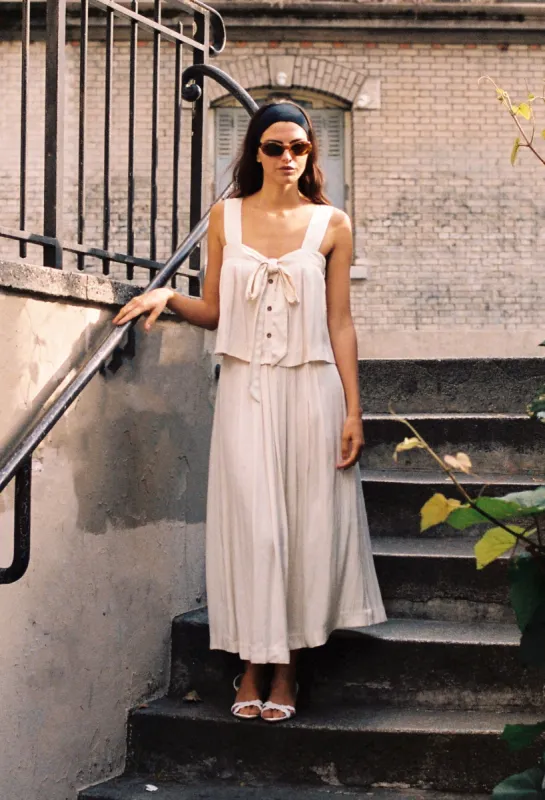 Josefa Top Ivory made by Ciao Lucia