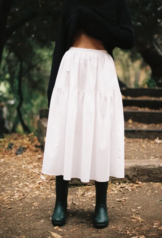 Naomi Skirt White made by Ciao Lucia