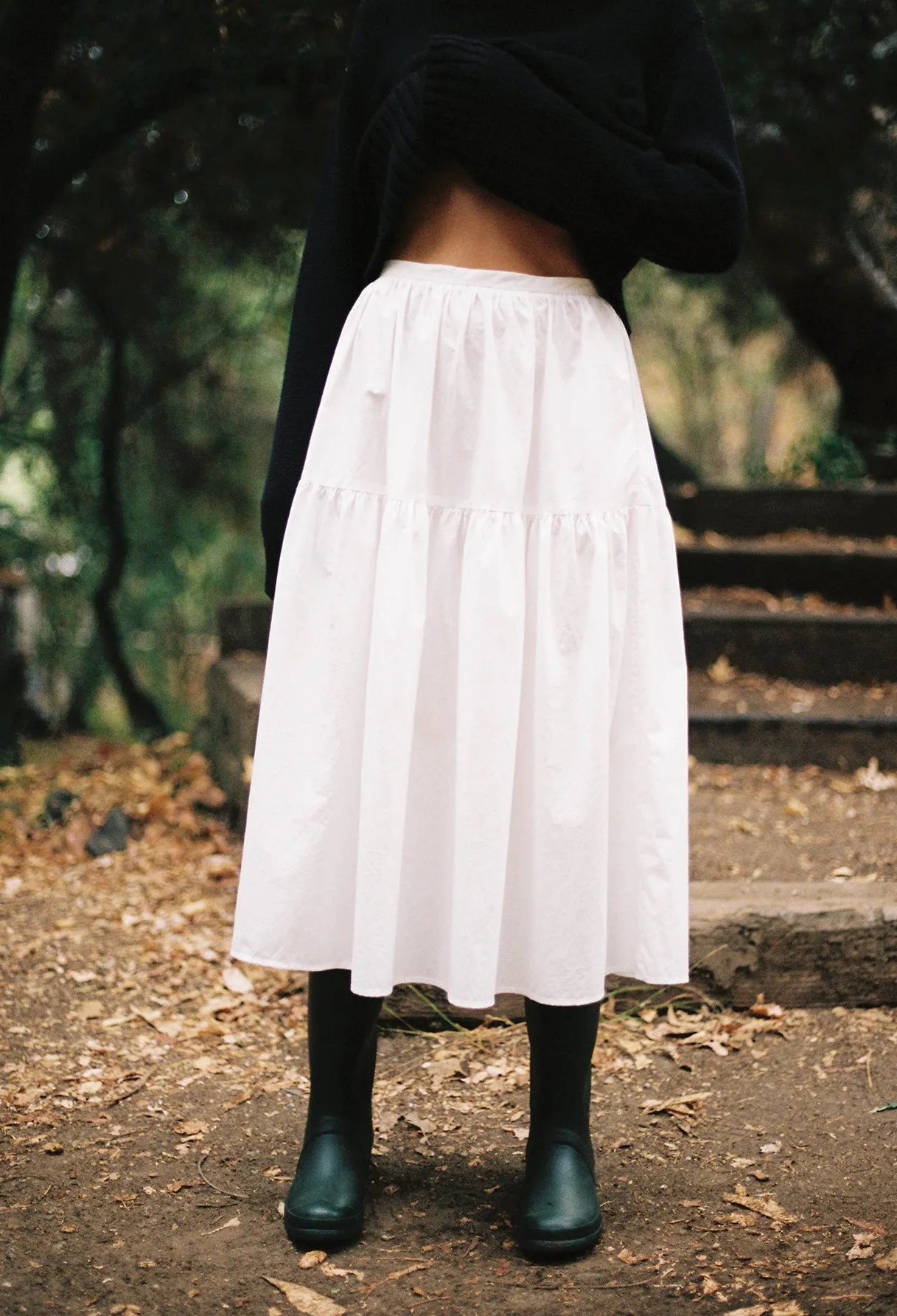 Naomi Skirt White sold by Ciao Lucia