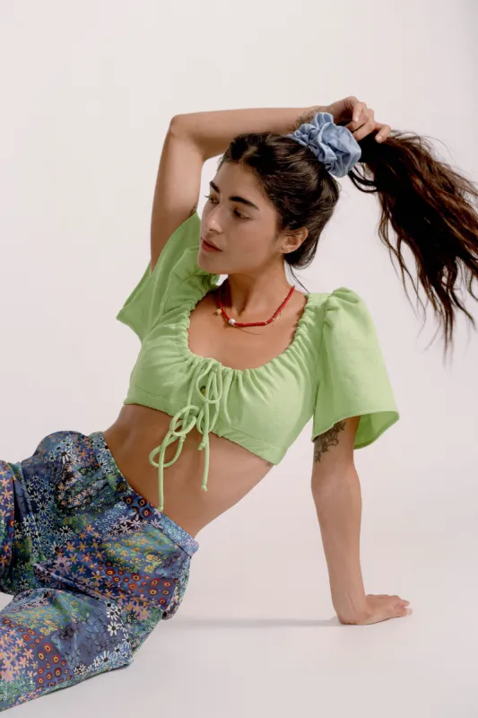 Renata Top Pistachio sold by Ciao Lucia