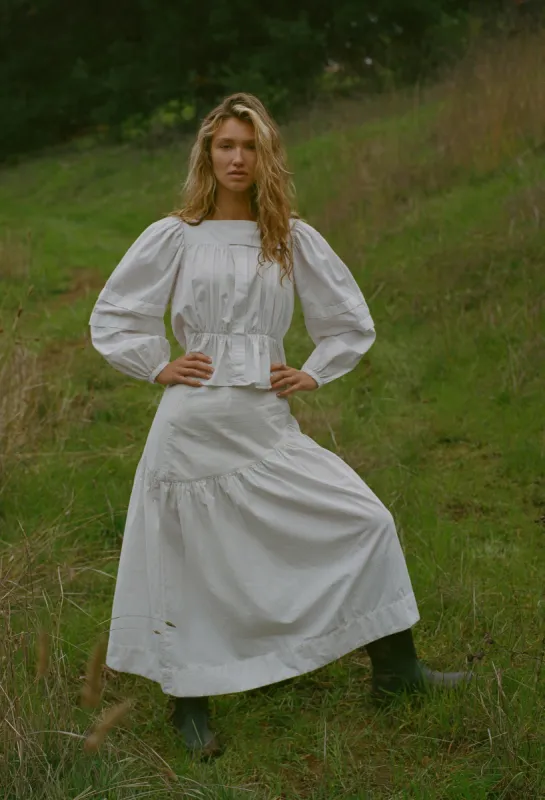 Eliana Skirt White made by Ciao Lucia