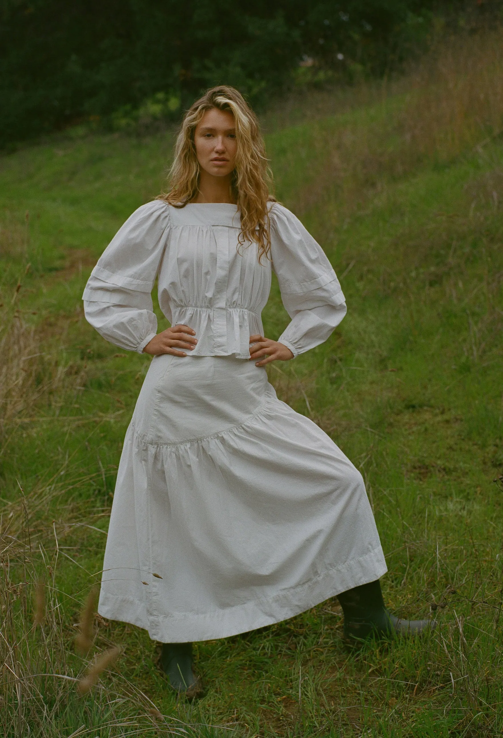 Eliana Skirt White sold by Ciao Lucia
