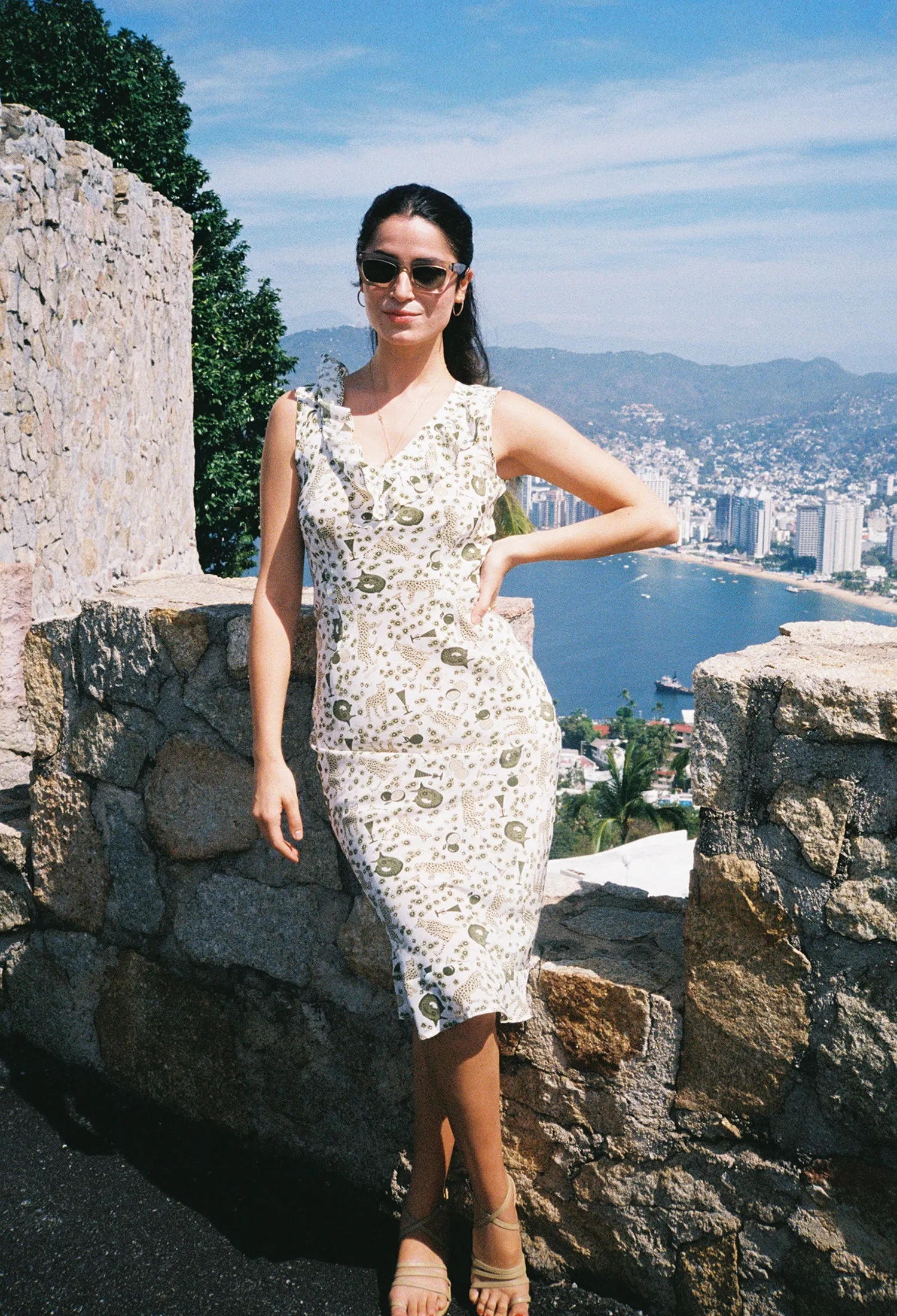 Federica Dress Isola Print sold by Ciao Lucia product image thumbnail 2