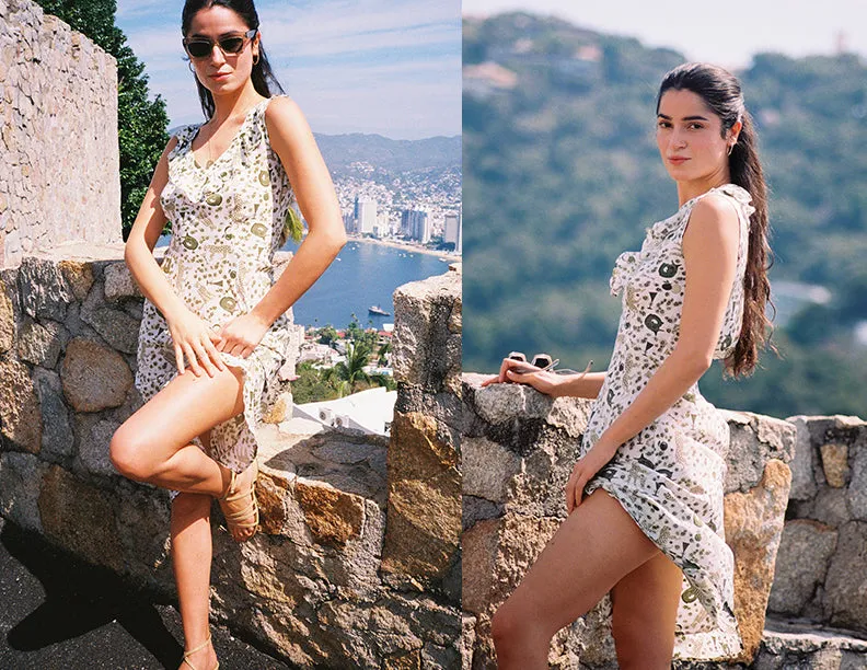 Federica Dress Isola Print sold by Ciao Lucia product image thumbnail 3