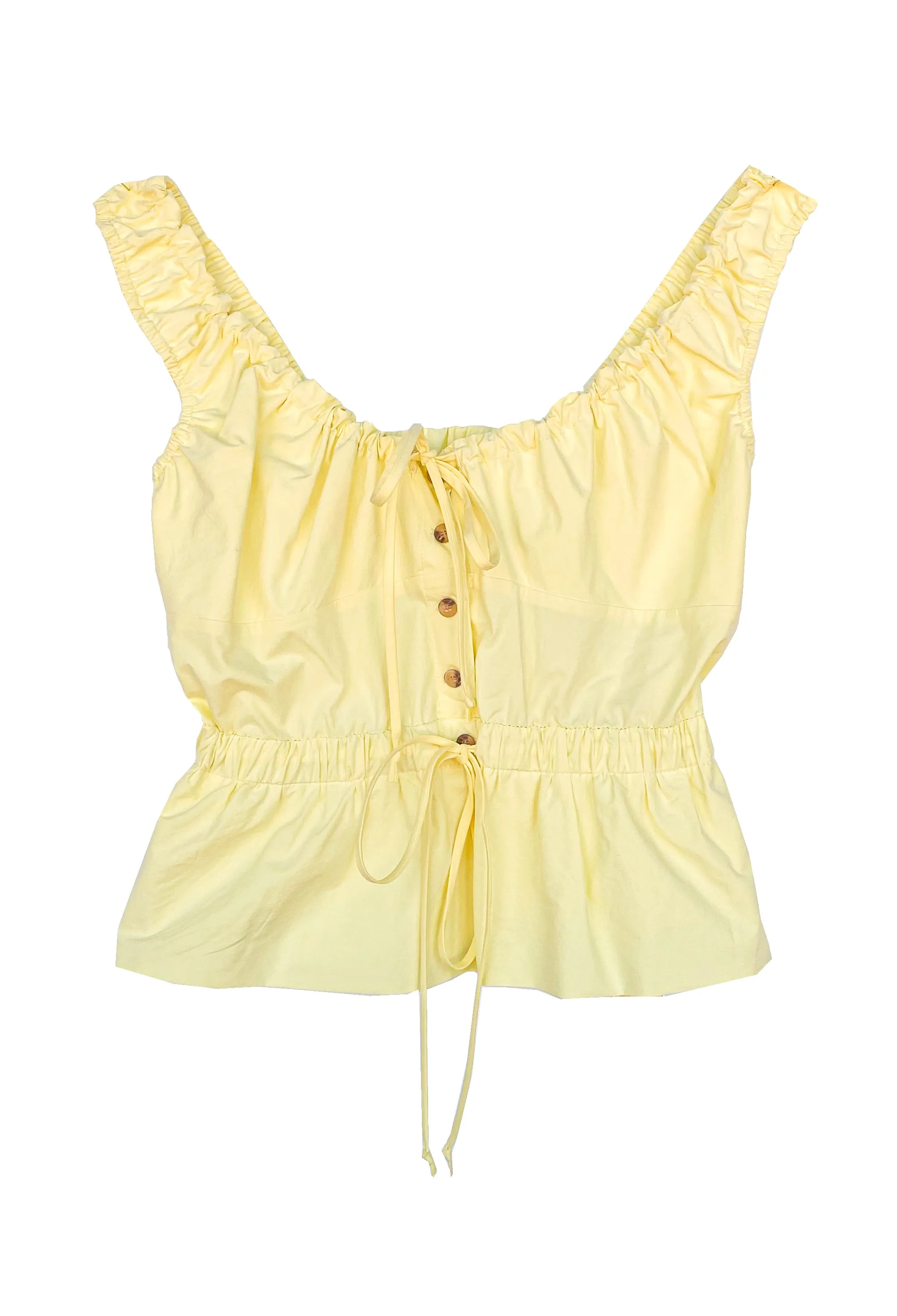 Ilaria Top Light Yellow sold by Ciao Lucia product image thumbnail 2