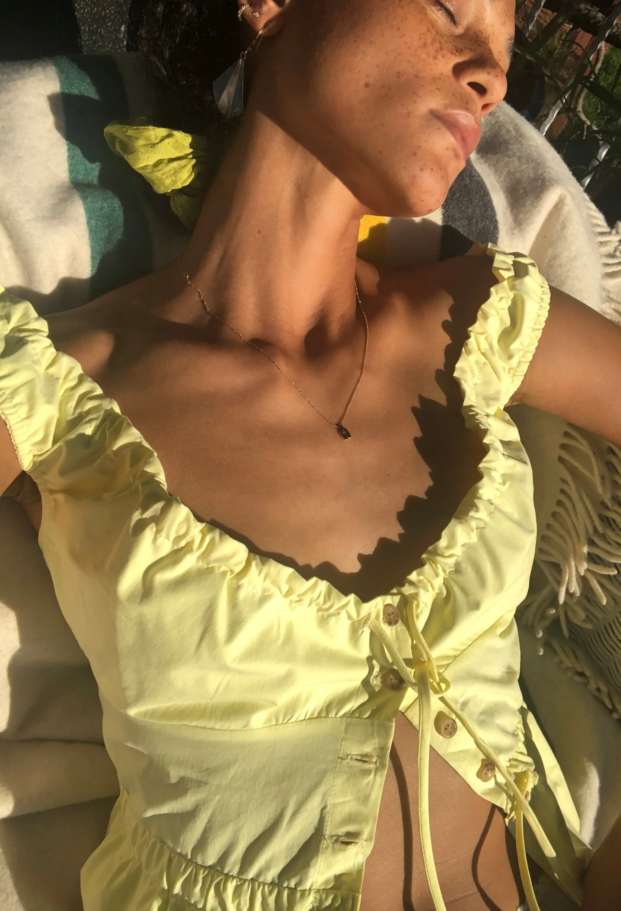 Ilaria Top Light Yellow sold by Ciao Lucia