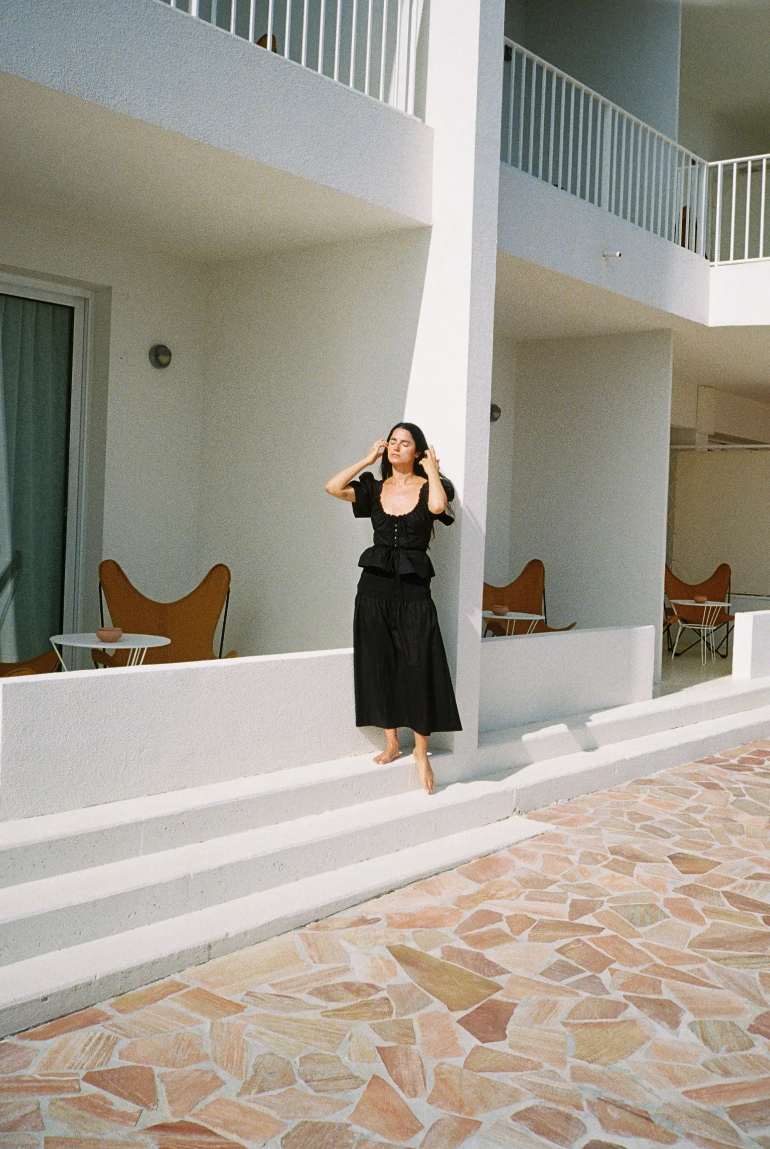 Ezio Top Black Cotton sold by Ciao Lucia product image thumbnail 5