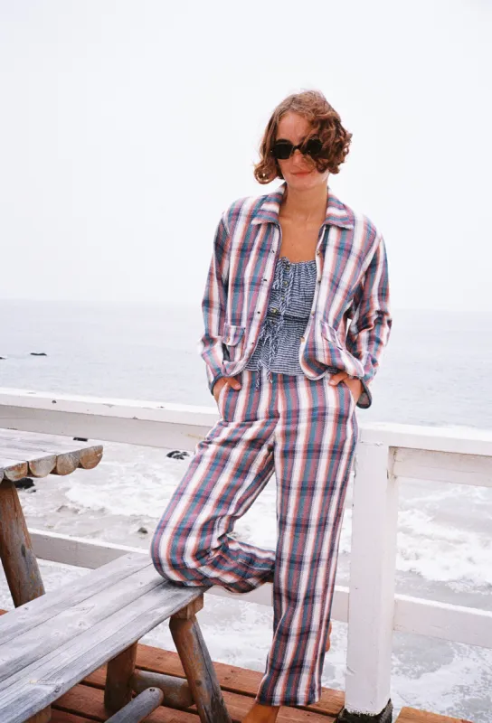 Tivoli Jacket Plaid made by Ciao Lucia