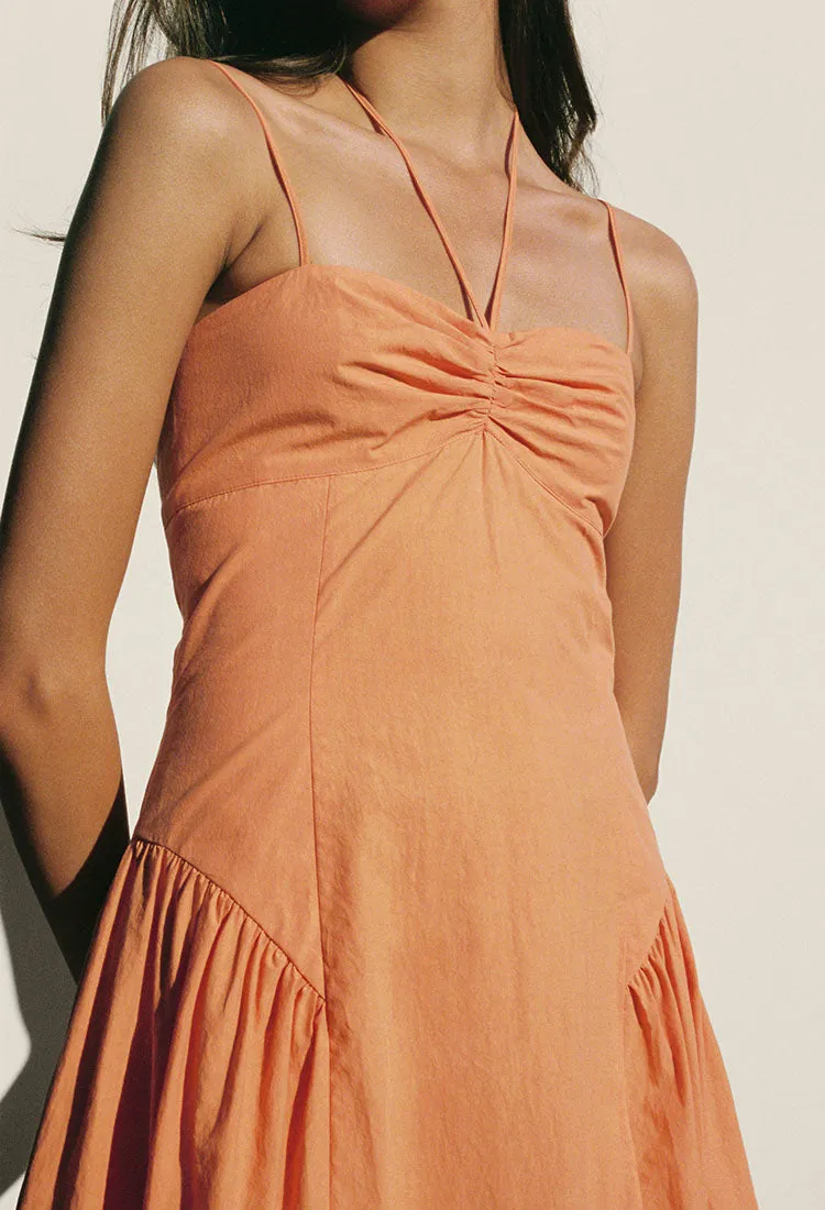 Aurora Dress Apricot sold by Ciao Lucia