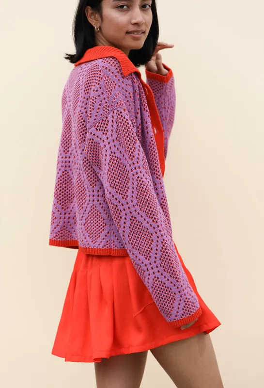 Piero Cardigan Poppy made by Ciao Lucia