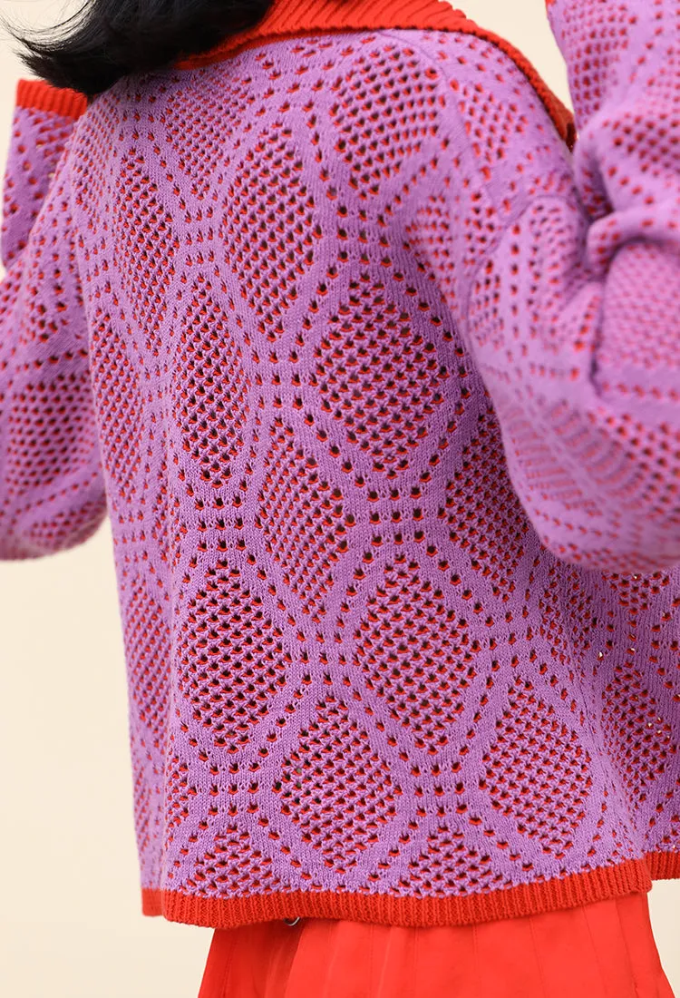 Piero Cardigan Poppy sold by Ciao Lucia product image thumbnail 4