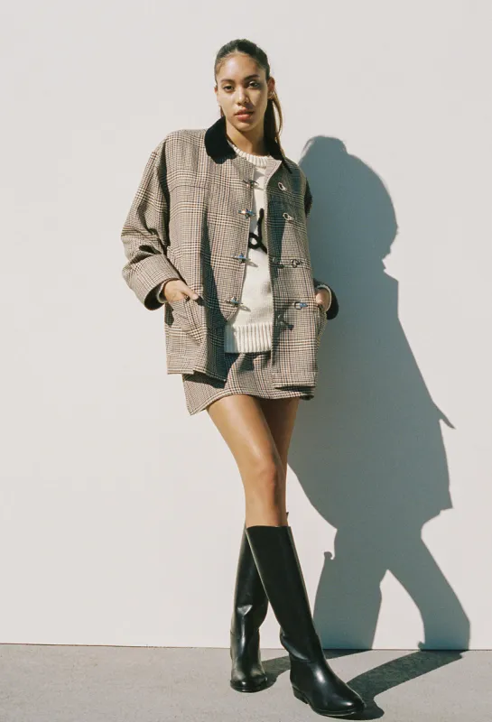 Henry Coat Umber made by Ciao Lucia