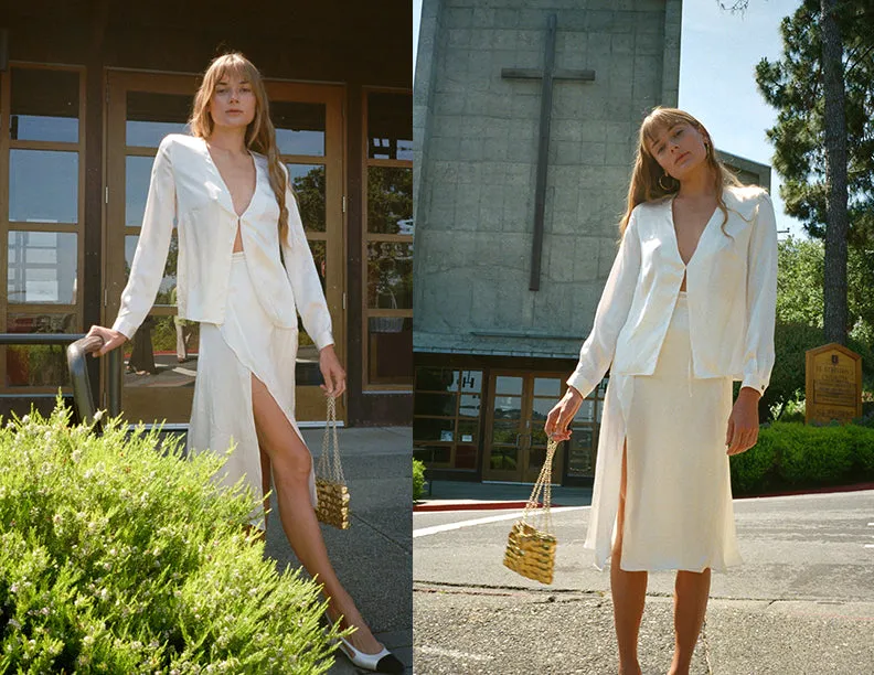 Ludavica Top Ivory sold by Ciao Lucia product image thumbnail 2