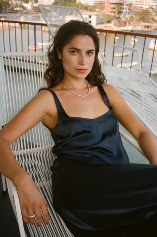 Florentina Dress Midnight made by Ciao Lucia