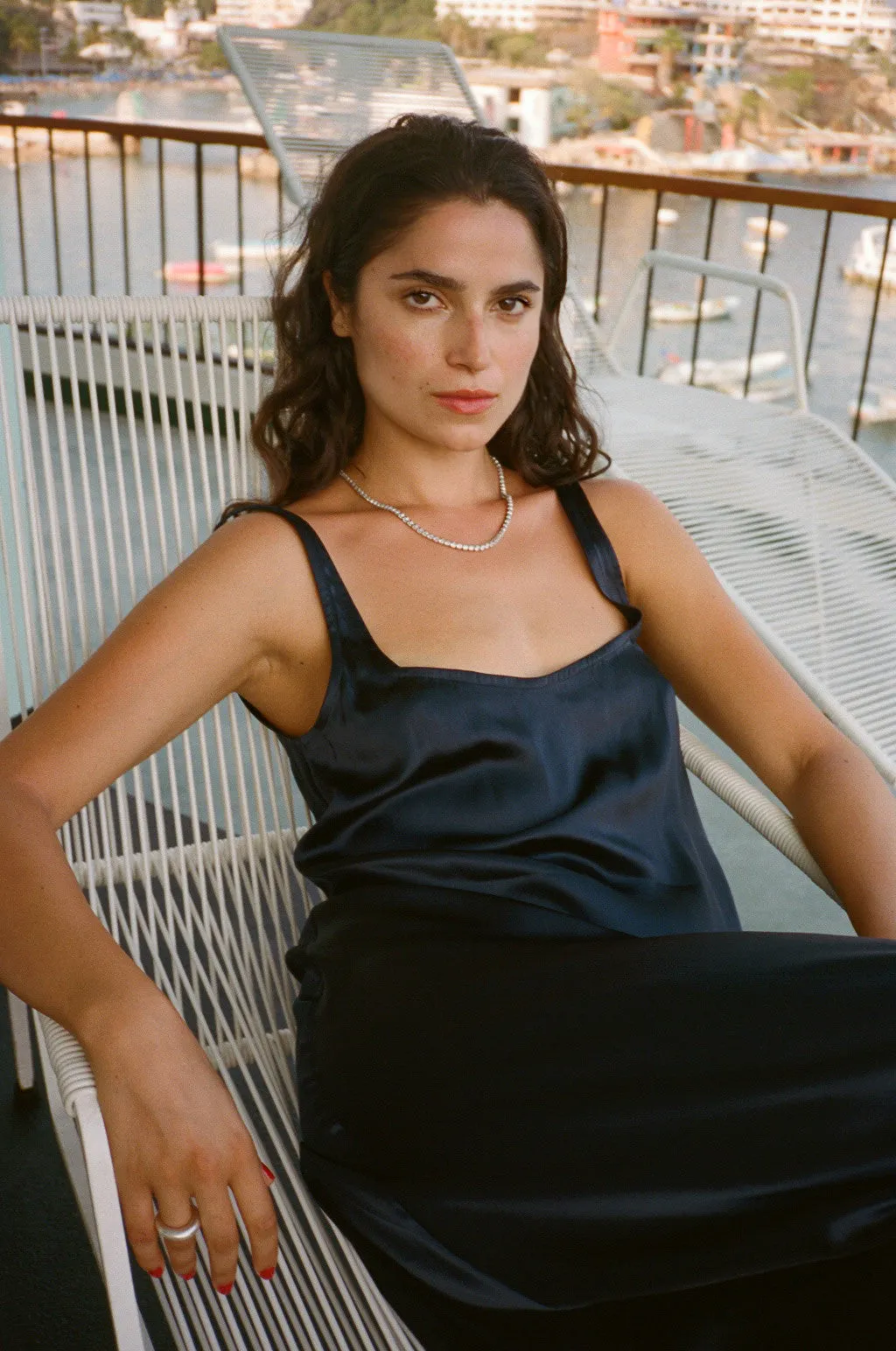 Florentina Dress Midnight sold by Ciao Lucia