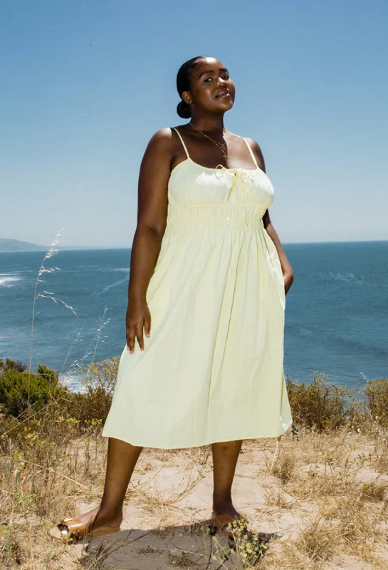 Gabriela Dress Light Yellow made by Ciao Lucia