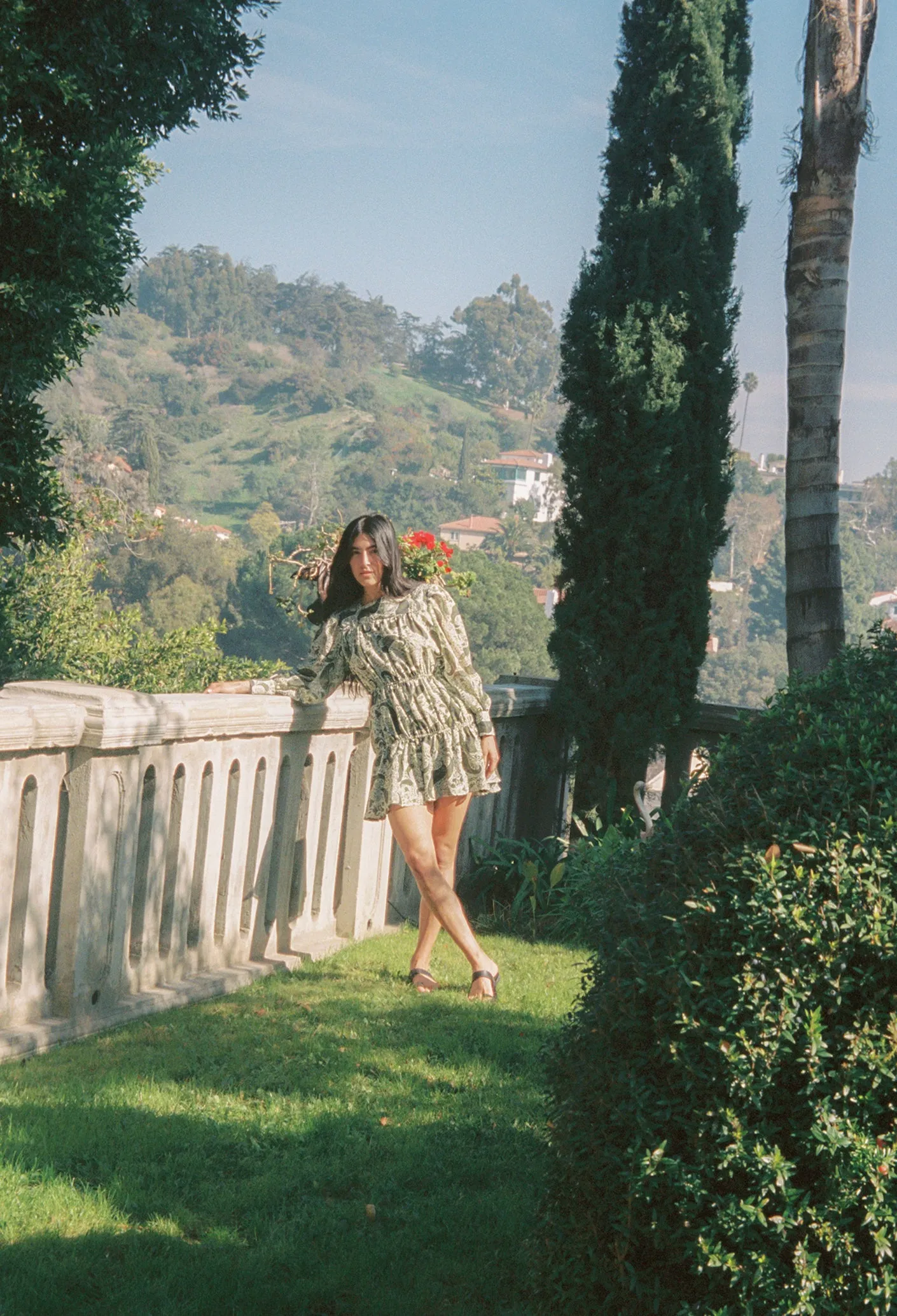 Alessandra Dress Tie Dye Paisley sold by Ciao Lucia product image thumbnail 4