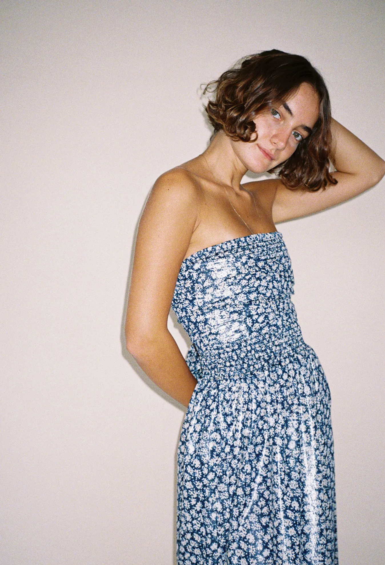 Gia Dress Floral Lurex sold by Ciao Lucia product image thumbnail 2