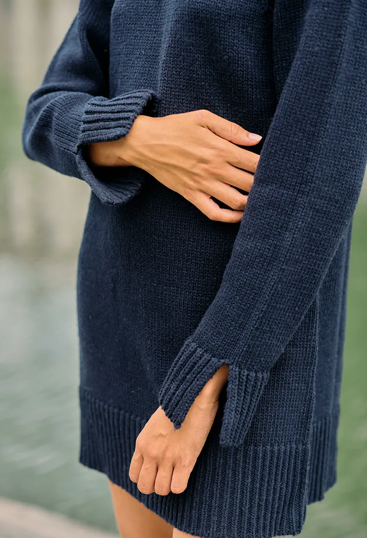 Beatriz Dress Navy sold by Ciao Lucia product image thumbnail 4