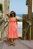 Gabriela Dress Grapefruit sold by Ciao Lucia