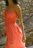 Gabriela Dress Grapefruit sold by Ciao Lucia