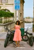 Gabriela Dress Grapefruit sold by Ciao Lucia