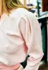 Cherie Pink + White Stripe Cardigan sold by Ciao Lucia