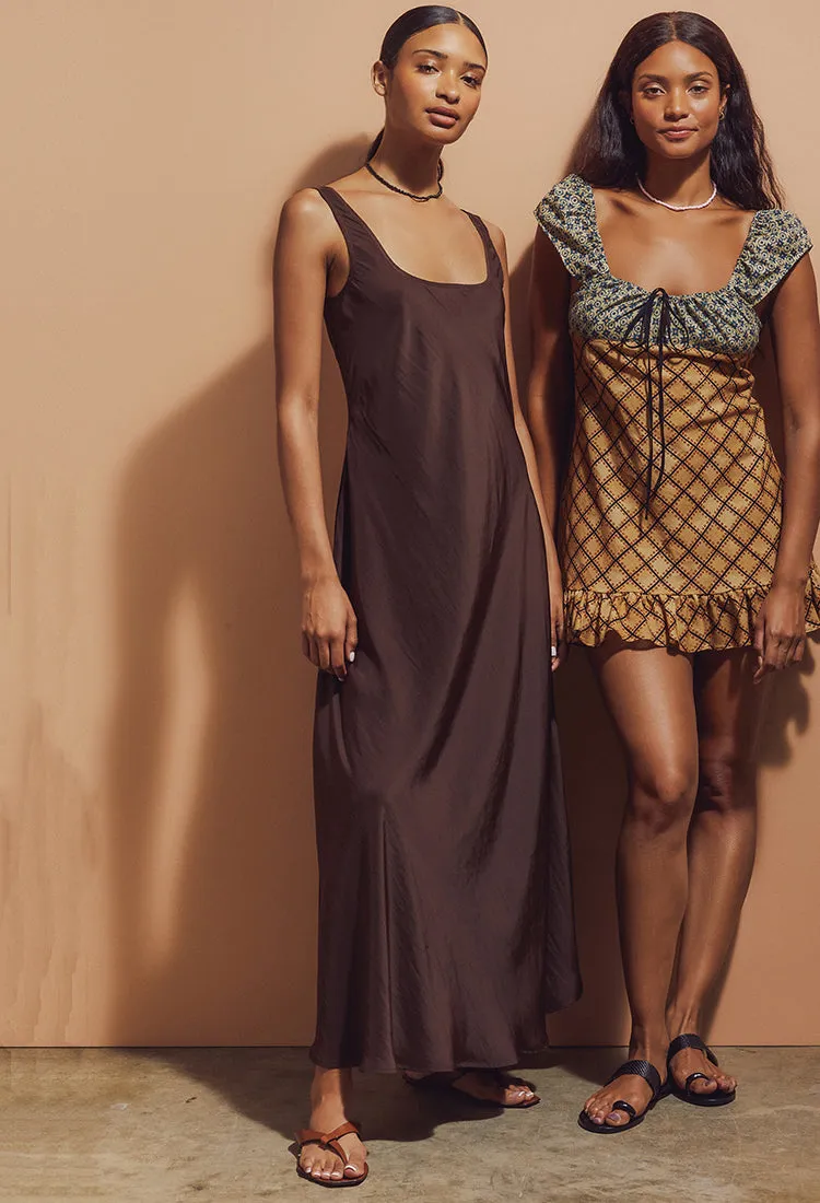 Florentina Dress Driftwood sold by Ciao Lucia product image thumbnail 3