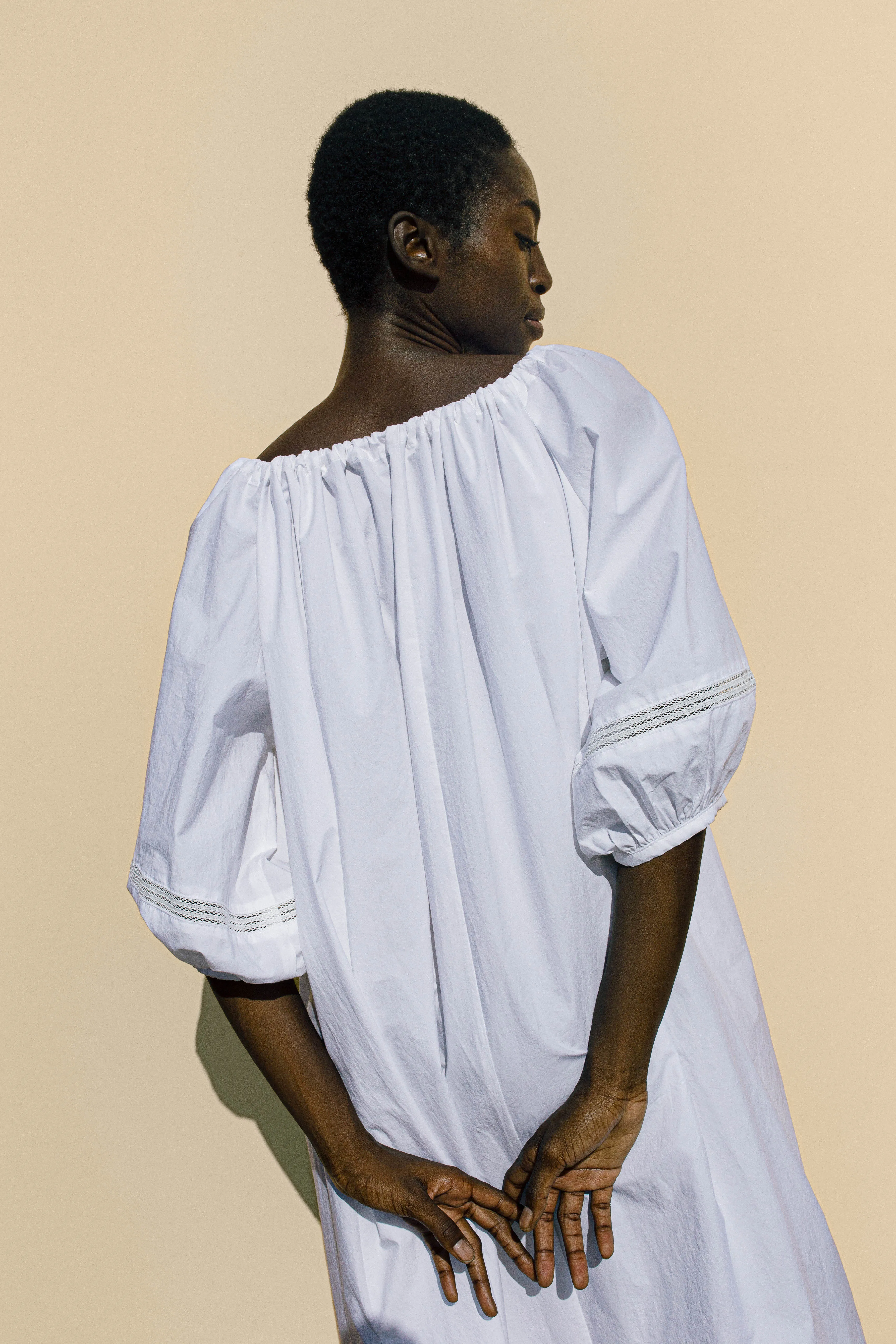 Aria Dress White sold by Ciao Lucia product image thumbnail 4