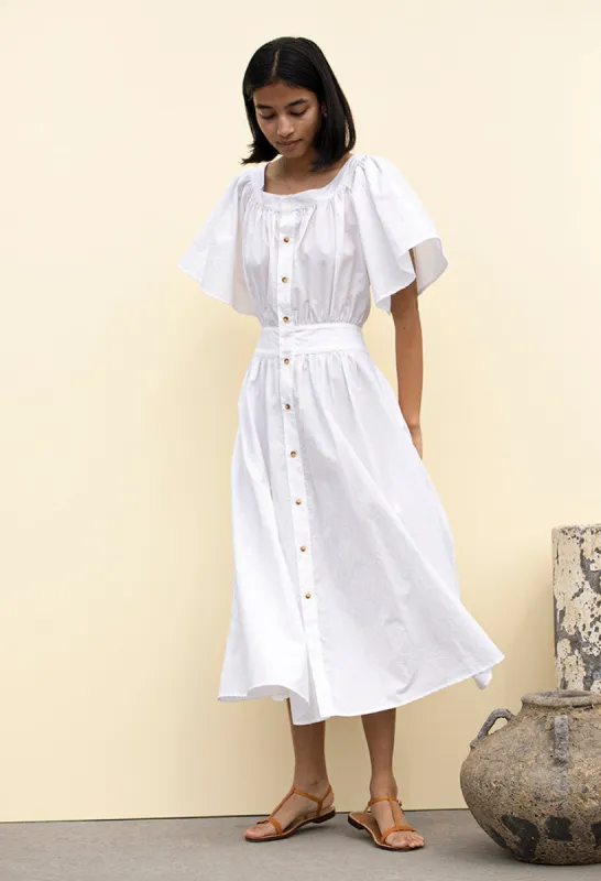 Anna Dress White sold by Ciao Lucia