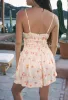 Maia Bouquet Print Satin Dress sold by Ciao Lucia