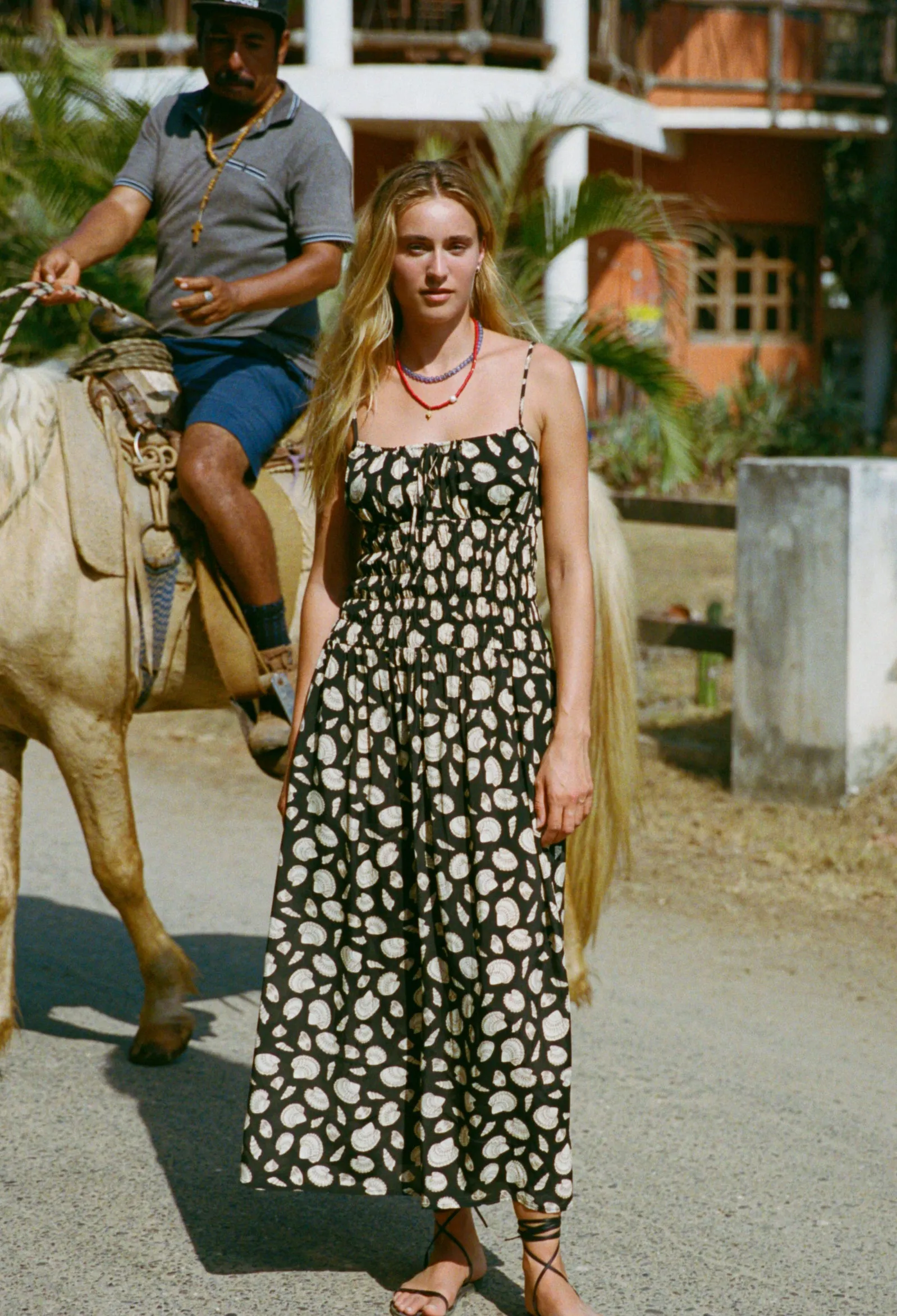 Russo Shell Print Dress sold by Ciao Lucia product image thumbnail 4