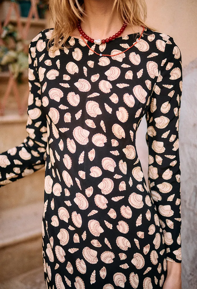 Gaia Long Sleeve Midi Dress sold by Ciao Lucia product image thumbnail 2
