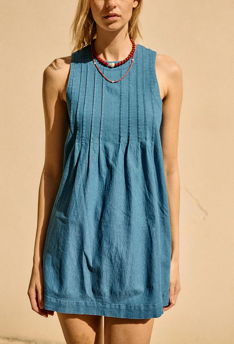 Soledad Chambray Mini Dress sold by Ciao Lucia product image thumbnail 5