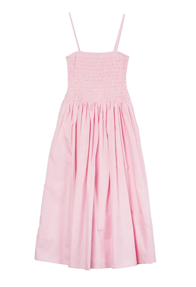 Mael Pink Cotton Dress sold by Ciao Lucia product image thumbnail 2
