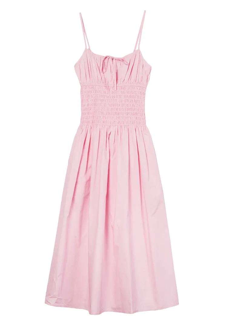Barbara Pink Cotton Dress sold by Ciao Lucia product image thumbnail 3