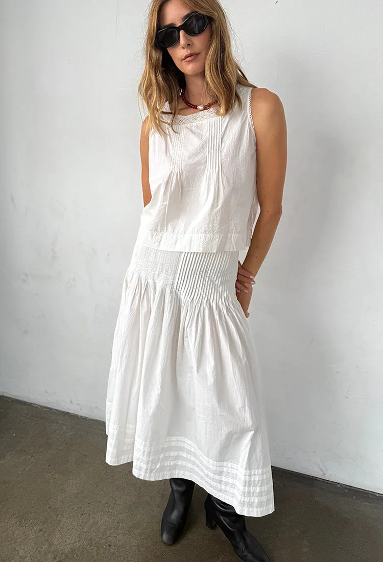 Lexi Top White Cotton Poplin sold by Ciao Lucia product image thumbnail 4