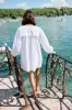 Jonita Dress White Cotton Voile sold by Ciao Lucia