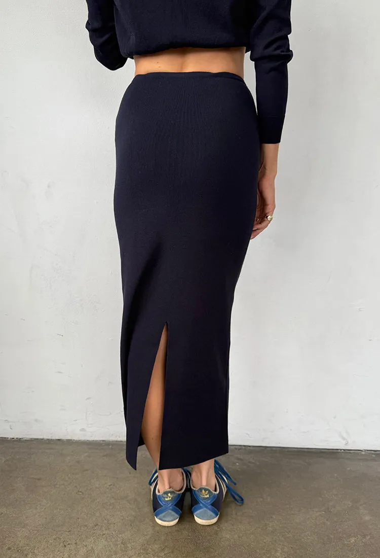 Matthea Midnight Knit Skirt sold by Ciao Lucia product image thumbnail 3
