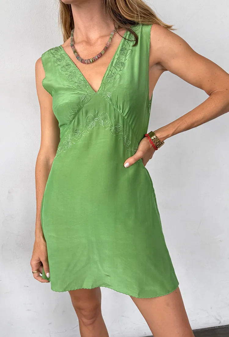 Castelo Jade Embroidered Dress sold by Ciao Lucia product image thumbnail 3