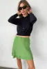Audrey Jade Floral Silk Embroidered Skirt sold by Ciao Lucia