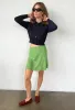 Audrey Jade Floral Silk Embroidered Skirt sold by Ciao Lucia