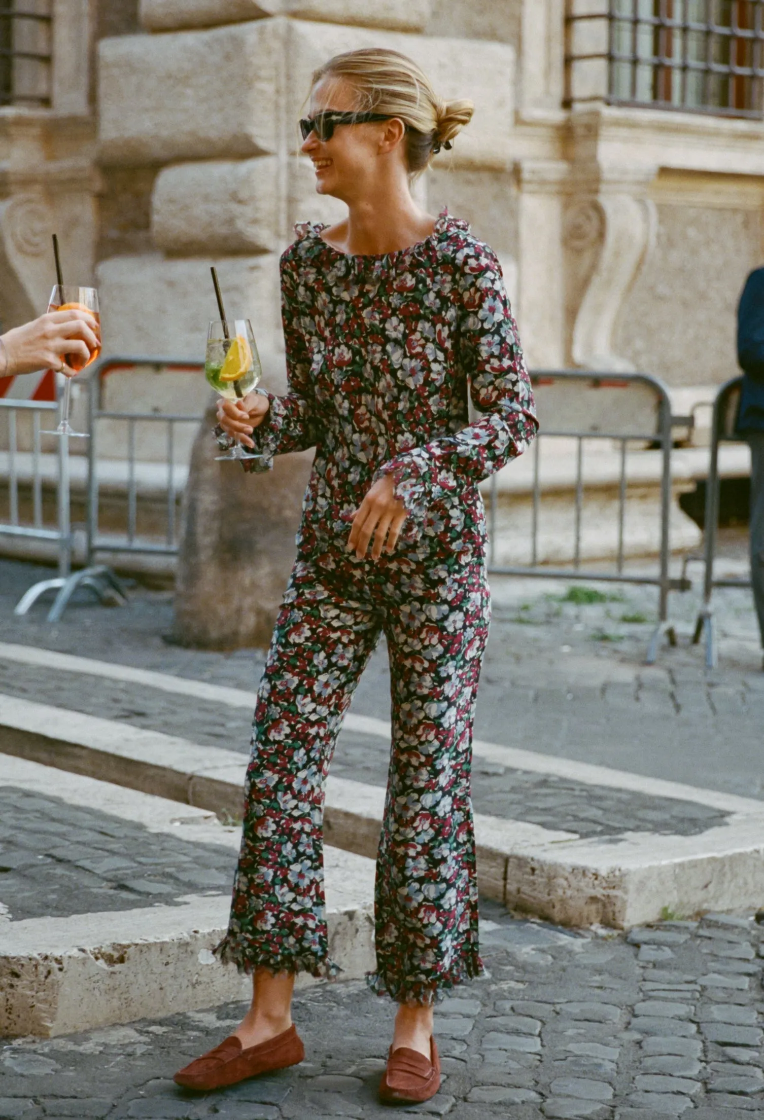 Kaja Pant Peonia Print sold by Ciao Lucia product image thumbnail 3