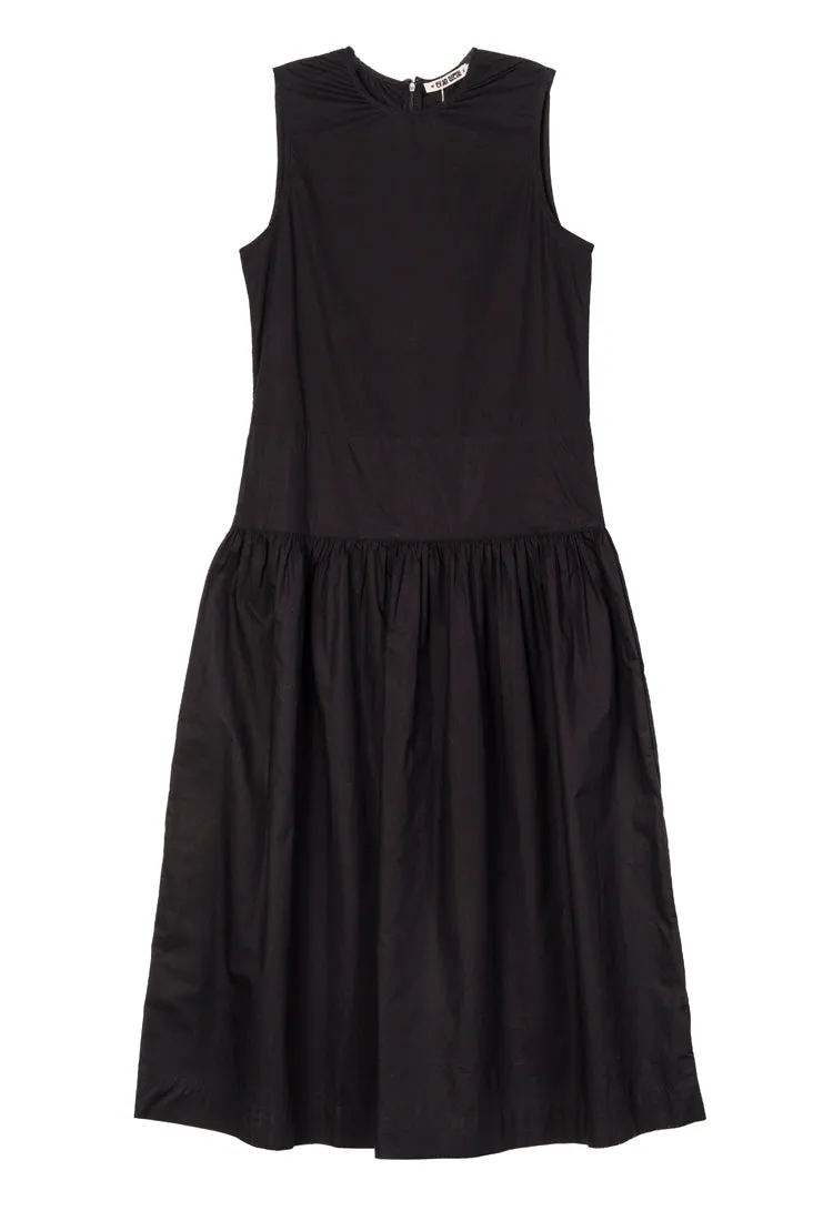 Jenetta Black Cotton Poplin Dress sold by Ciao Lucia product image thumbnail 5