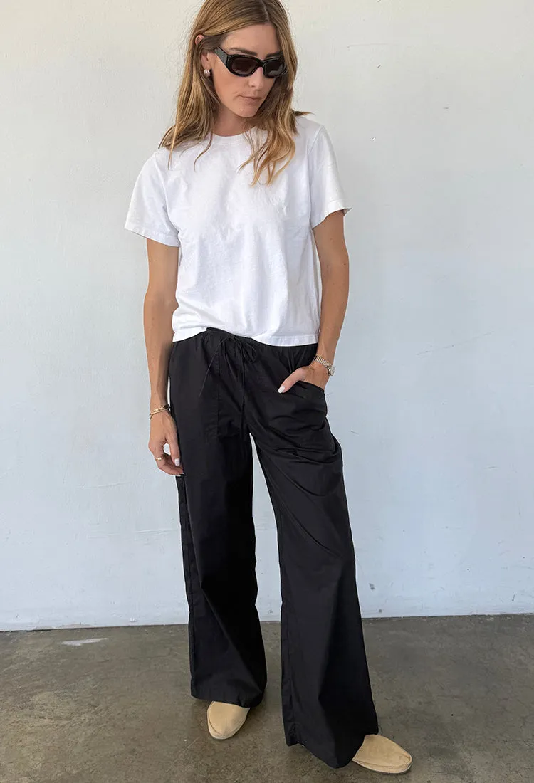 Margaret Black Cotton Poplin Pant sold by Ciao Lucia product image thumbnail 5